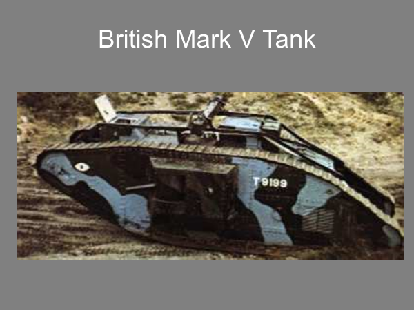 british mark v tank