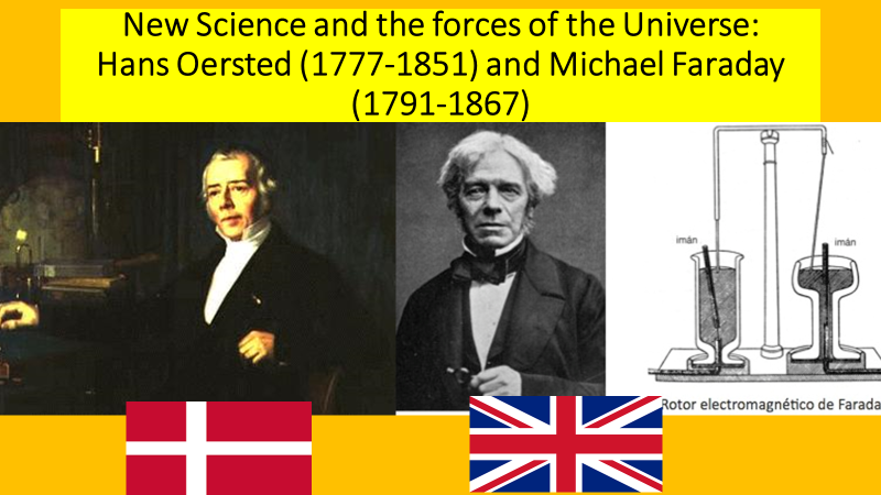 hans oersted and michael faraday