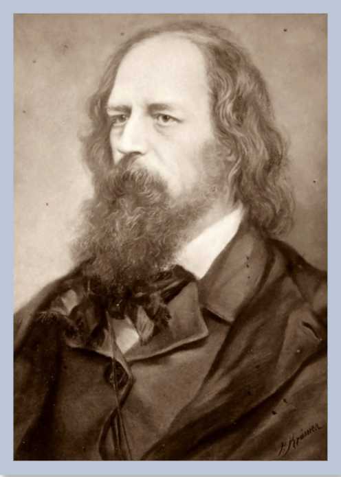 Portrait of Alfred Lord Tennyson