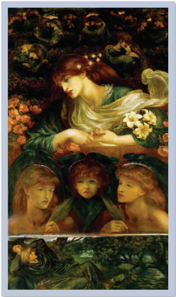 Several angelic women.