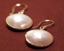 pearl earrings