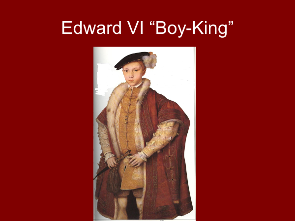 Edward VI Boy King