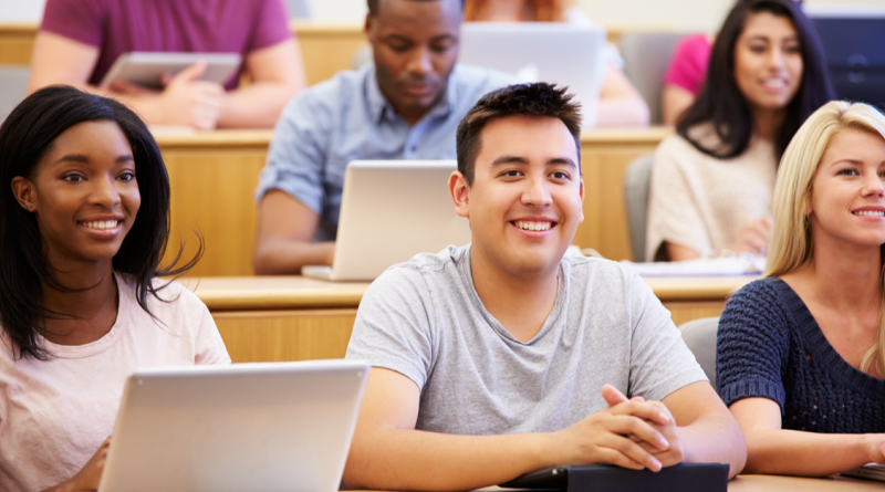 students in a classroom
