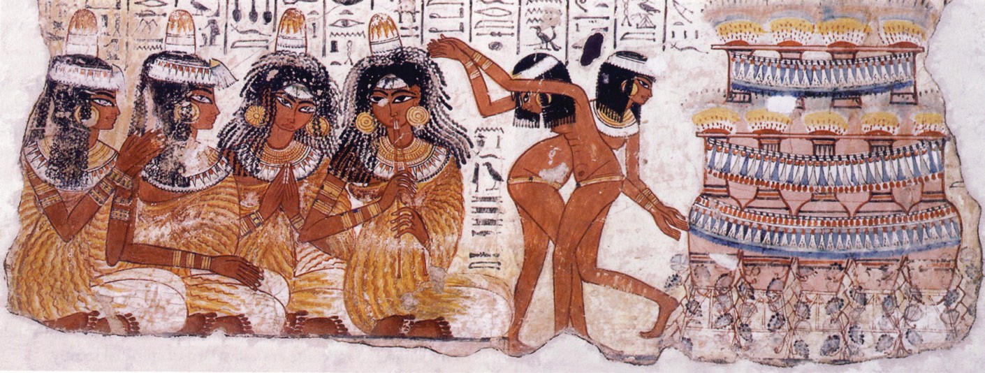 Nebamun Tomb Fresco Dancers and Musicians 