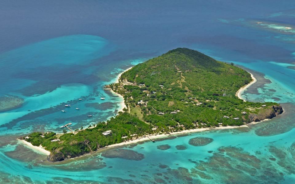 an island
