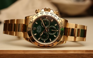 a gold watch
