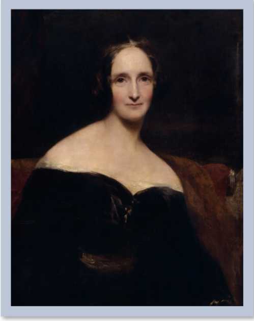 Portrait of Mary Shelley