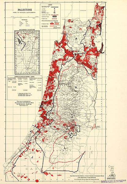 Jewish-Owned Land, 1945
