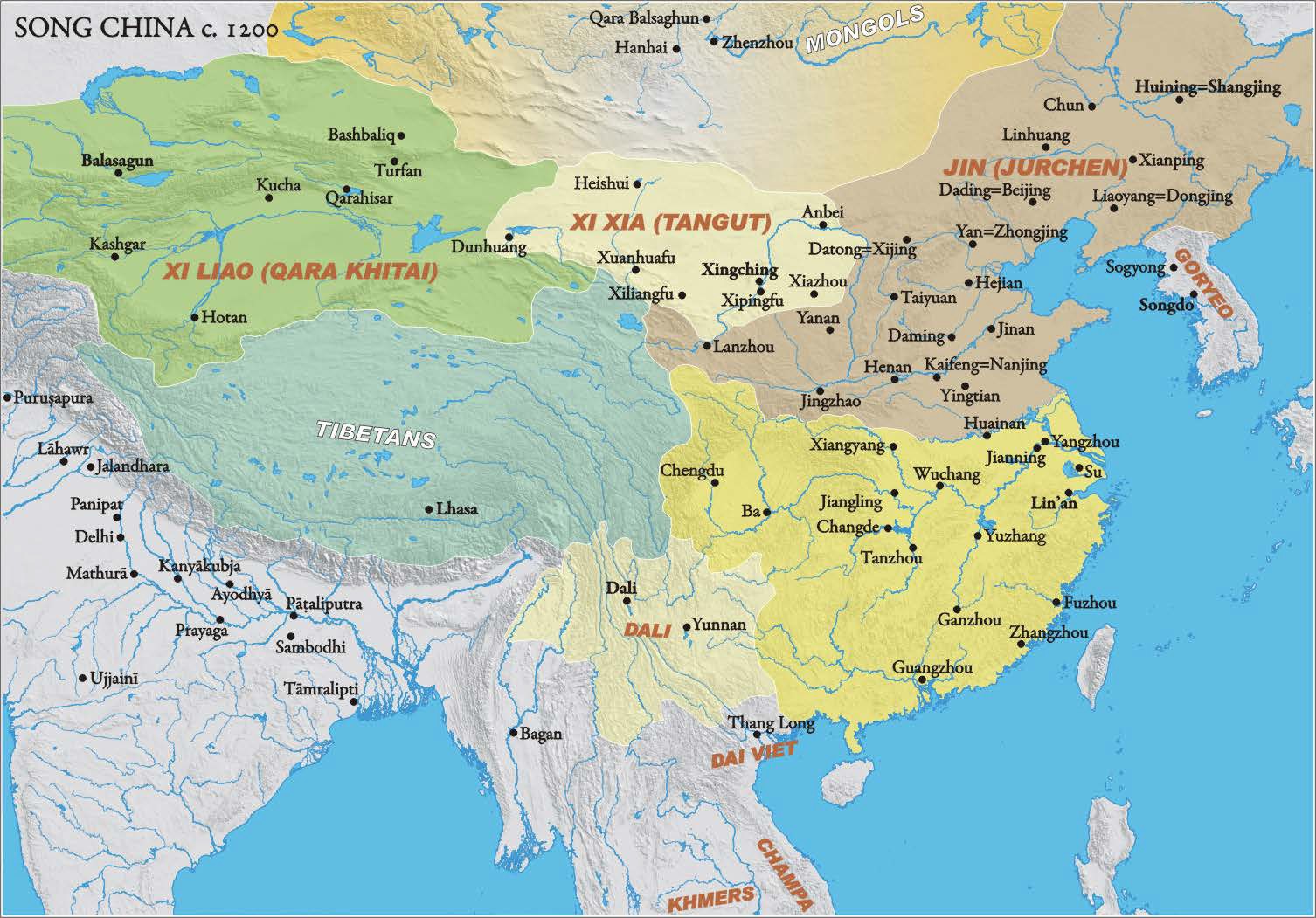 Yangshao Culture Map