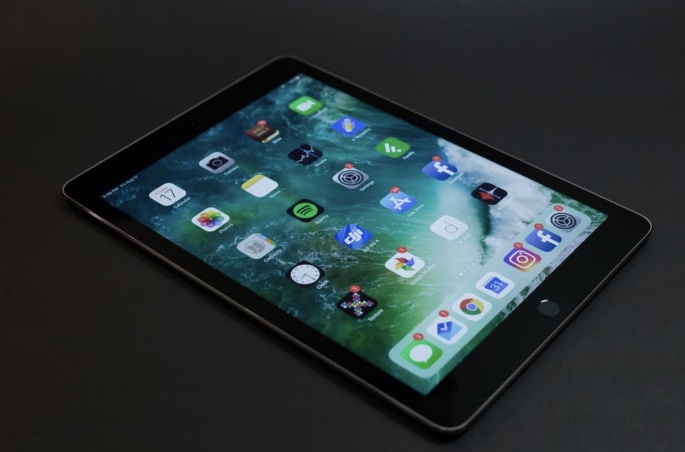 an ipad