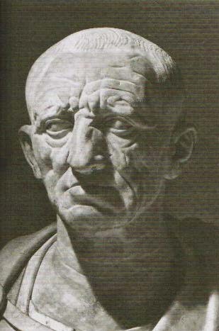 Bust of an austere Roman, possibly Cato the Elder