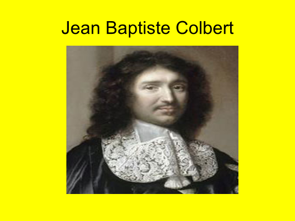 jean baptiste colbert