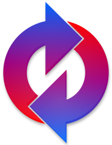 Arrows going in a circular cycle
