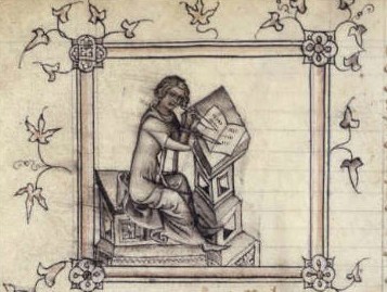 Depiction of Guillaume de Machaut