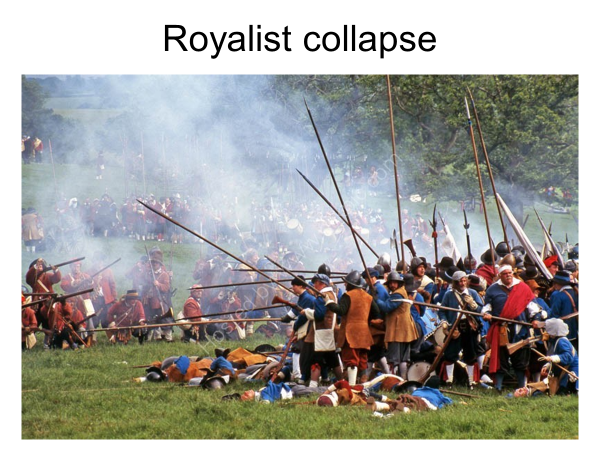 royalist collapse
