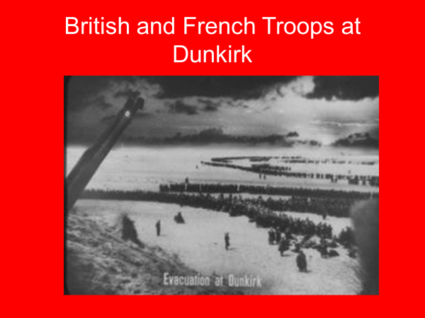 british and french troops at dunkirk