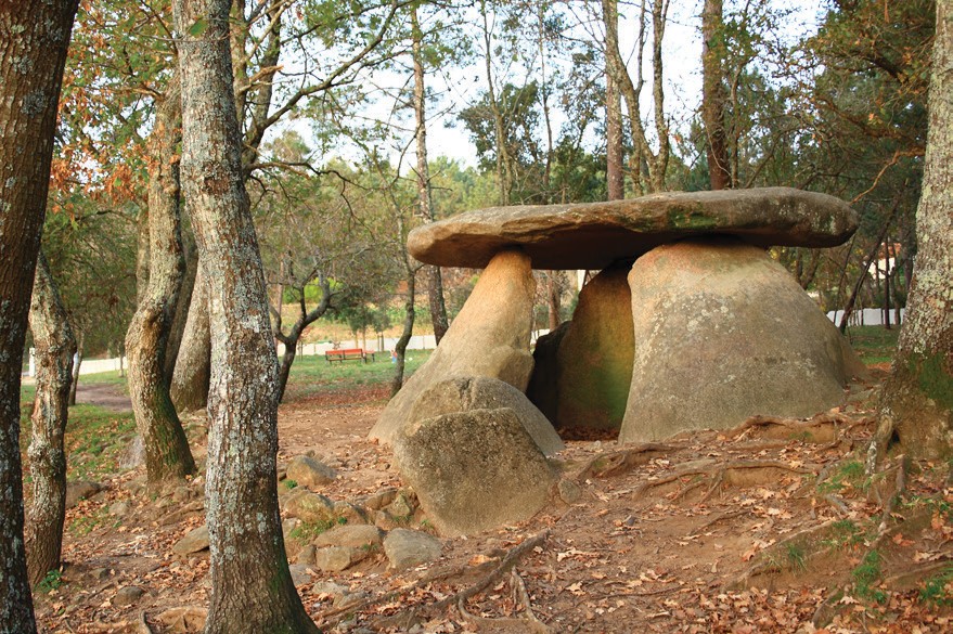 Dolmen of Oleiros, Spain 