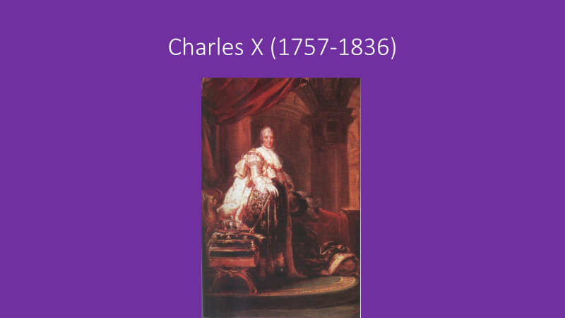 charles the 10 1757-1836