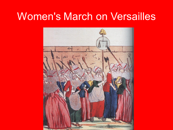 women's march on versailles