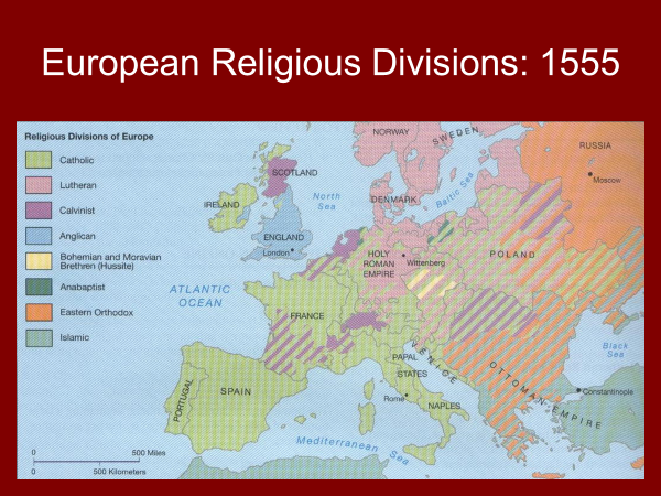 protestant reformation map