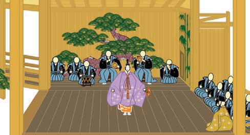 A group of figurines on a stage Description automatically generated with low confidence