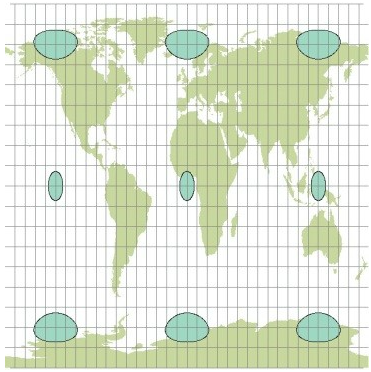 Chapter 6 Part 3 Map Projection Distortions in Introduction to