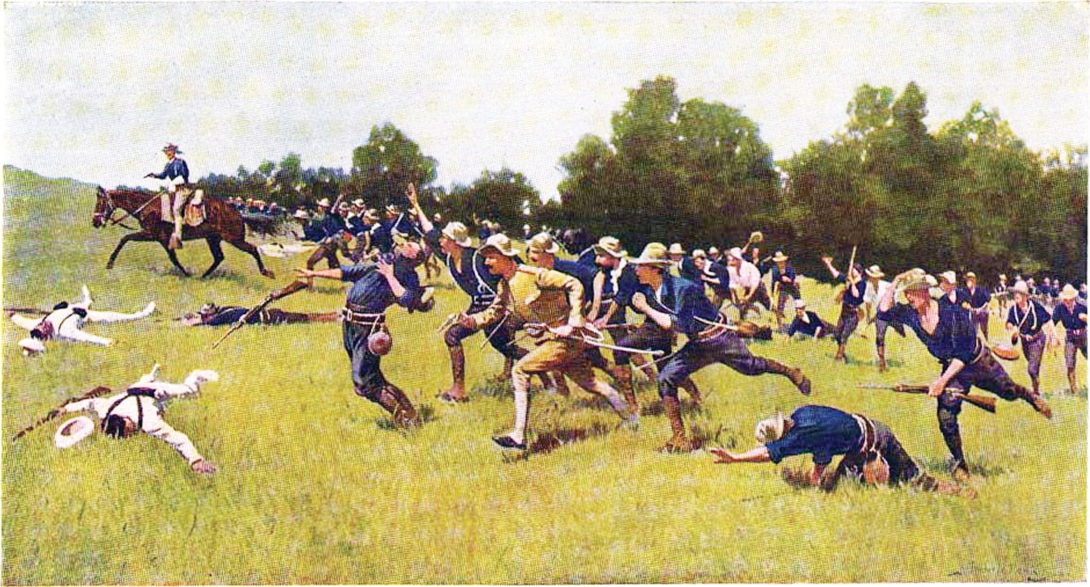 Charge of the Rough Riders at San Juan Hill 