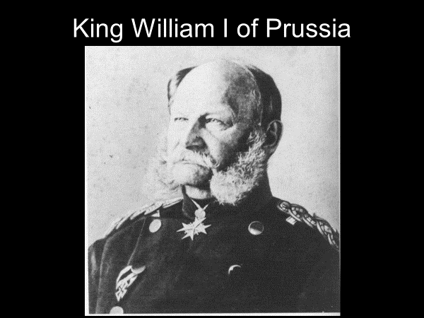 king william the first of prussia