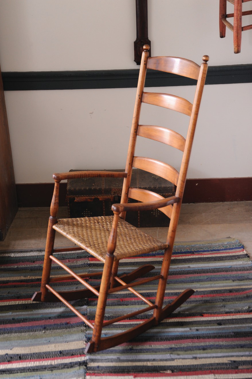 Rocker in the Shaker Village at Pleasant Hill 