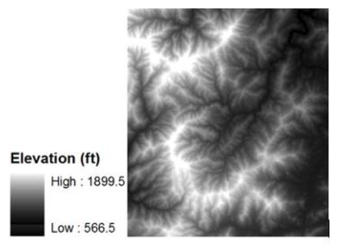 digital elevation model
