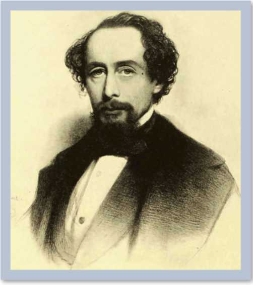 Portrait of Charles Dickens