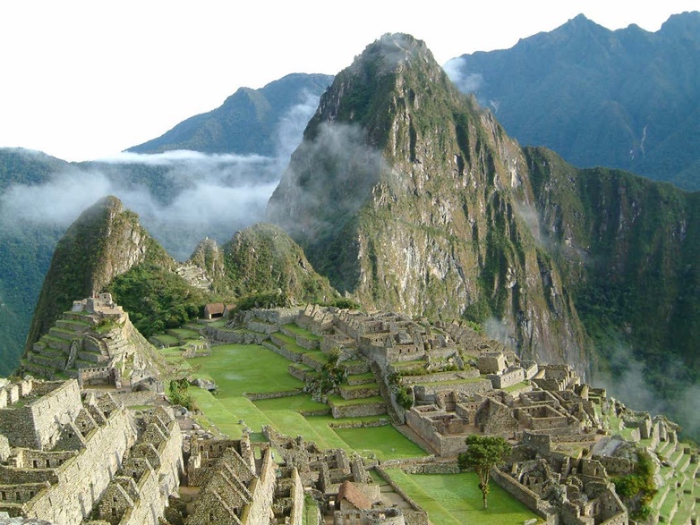 Peru Machu Picchu at Sunrise