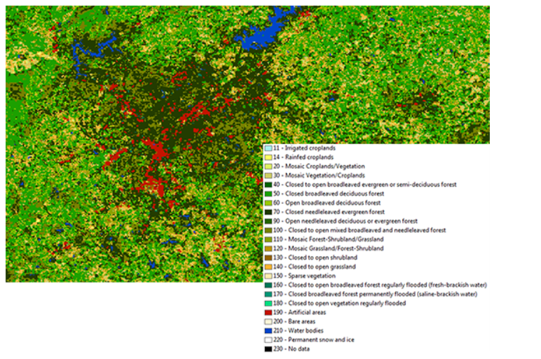 land cover data set