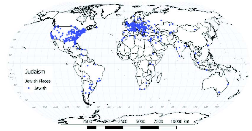 A map of the world Description automatically generated