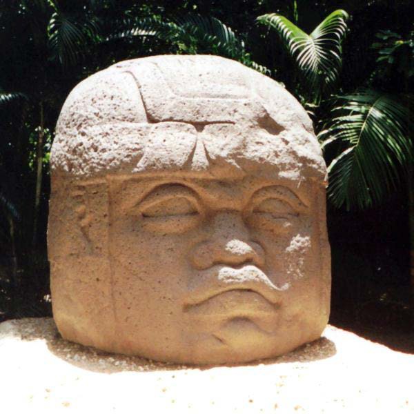 Olmec Colossal Head, La Venta, Mexico