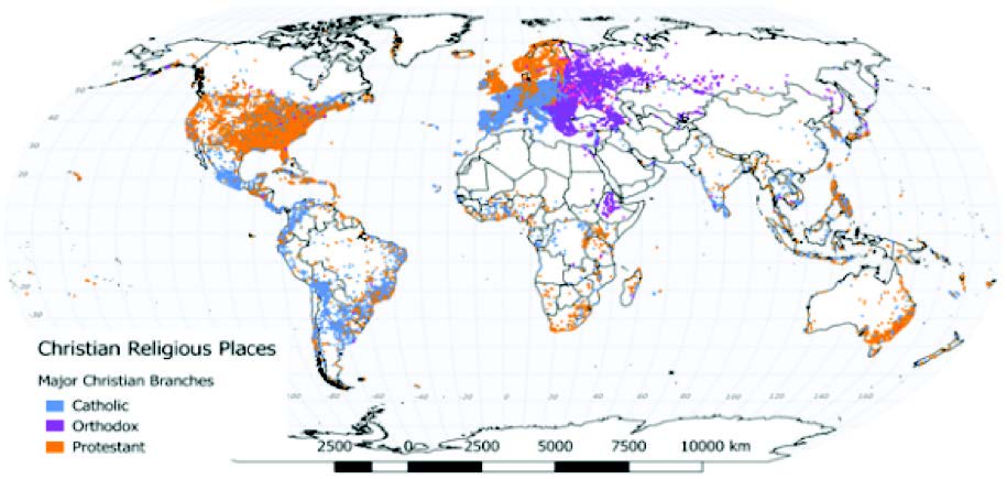 A map of the world Description automatically generated