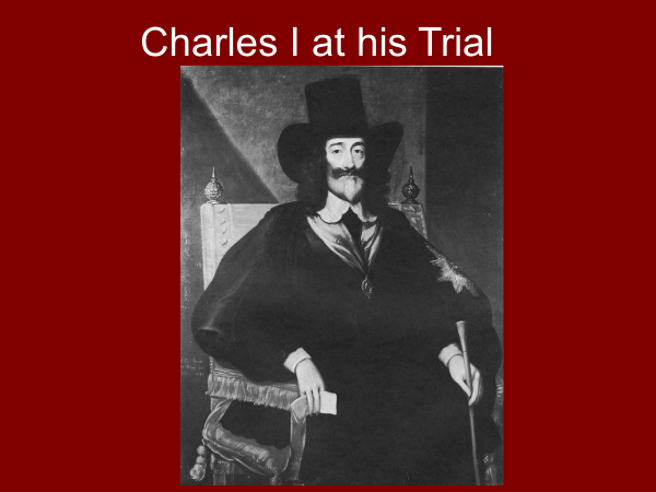 charles the first at his trial