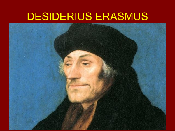 Desiderius Erasmus 