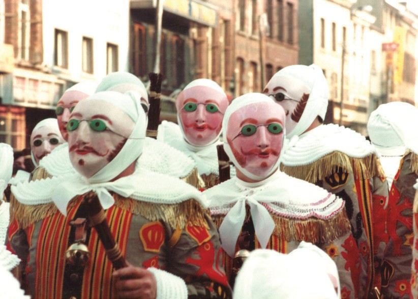 Mardi Gras in Binche, Belgium 