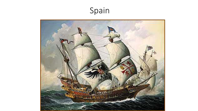 A painting of spain