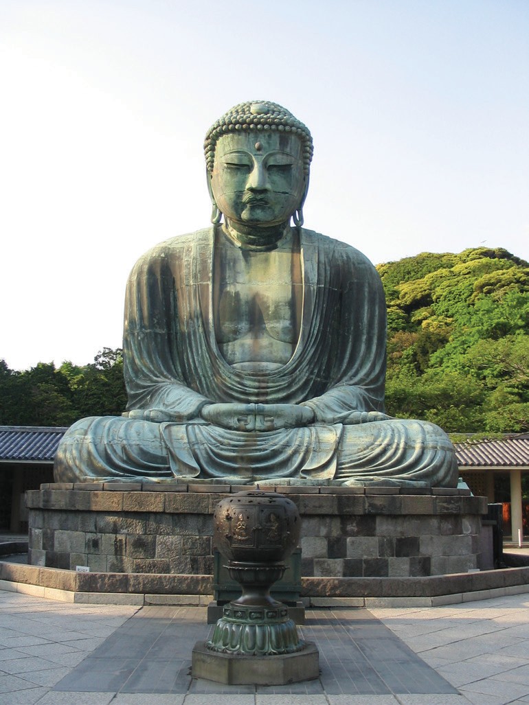 Bronze statue of Buddha 