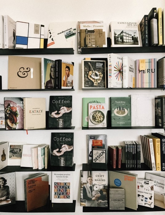 book shelves