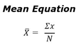 mean equation