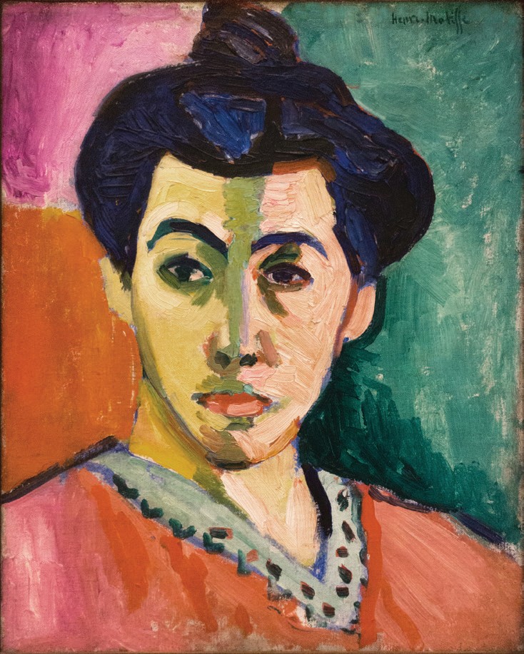 Portrait of Madame Matisse (The green line) 