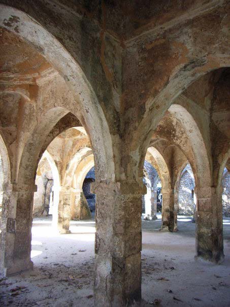 The Great Mosque at Kilwa Kisawani