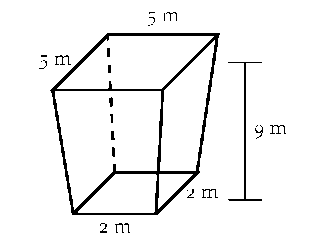 A three dimensional shape.