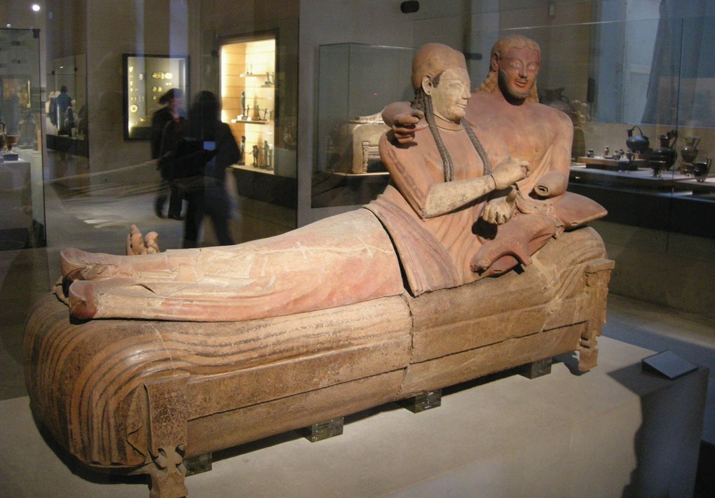 Sarcophagus of the Spouses, Cerveteri, 520 BCE 