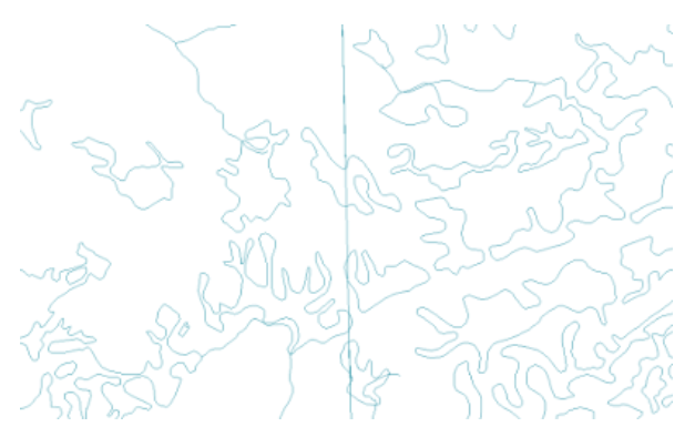 vertical line edge mapping