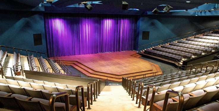 an empty theater