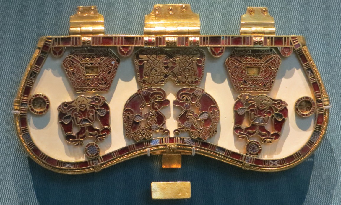 Purse Lid from Sutton Hoo ship burial 
